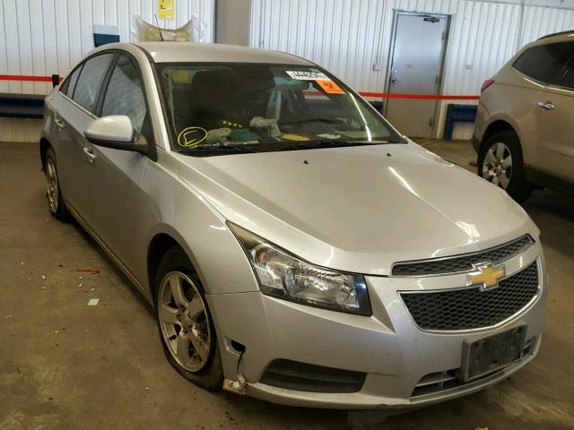 1G1PC5SB0D7180006 - 2013 CHEVROLET CRUZE LT SILVER photo 1