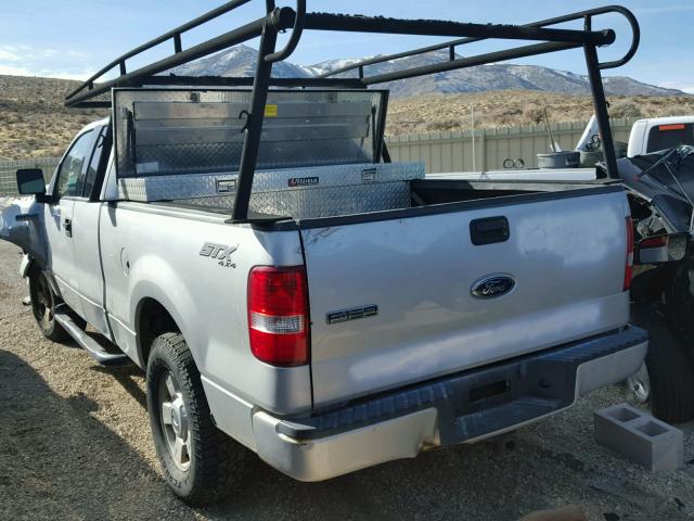 1FTRX14W64NC09257 - 2004 FORD F150 GRAY photo 3