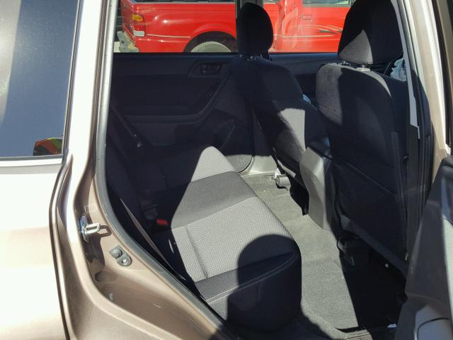 JF2SJADC2FH513942 - 2015 SUBARU FORESTER 2 GOLD photo 6