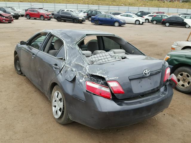 4T1BE46K29U401030 - 2009 TOYOTA CAMRY BASE GRAY photo 3