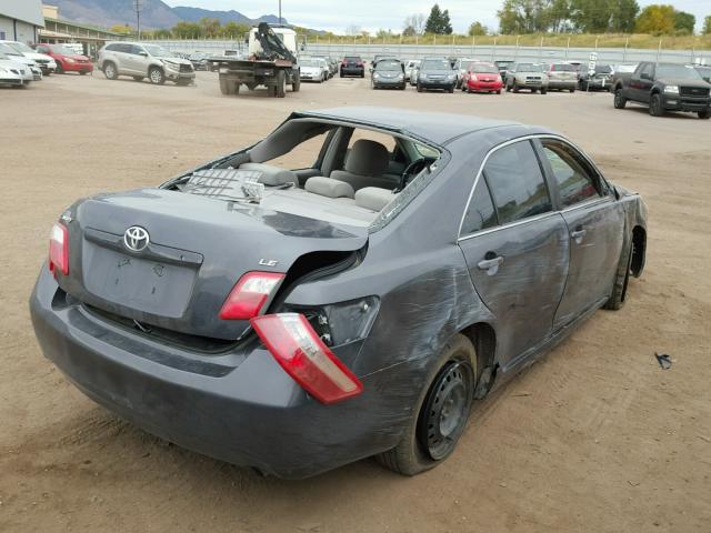 4T1BE46K29U401030 - 2009 TOYOTA CAMRY BASE GRAY photo 4