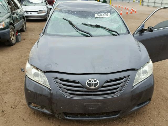 4T1BE46K29U401030 - 2009 TOYOTA CAMRY BASE GRAY photo 7