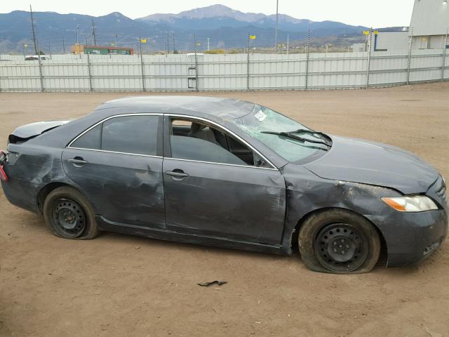 4T1BE46K29U401030 - 2009 TOYOTA CAMRY BASE GRAY photo 9