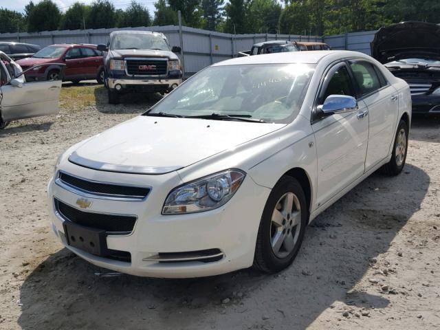 1G1ZG57B084272746 - 2008 CHEVROLET MALIBU LS WHITE photo 2