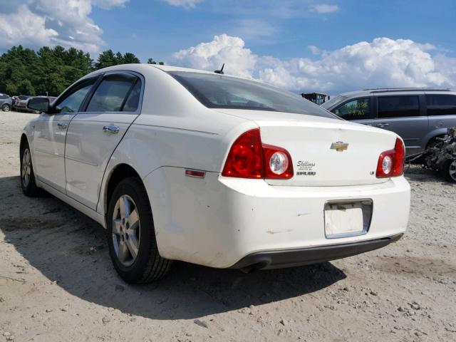 1G1ZG57B084272746 - 2008 CHEVROLET MALIBU LS WHITE photo 3