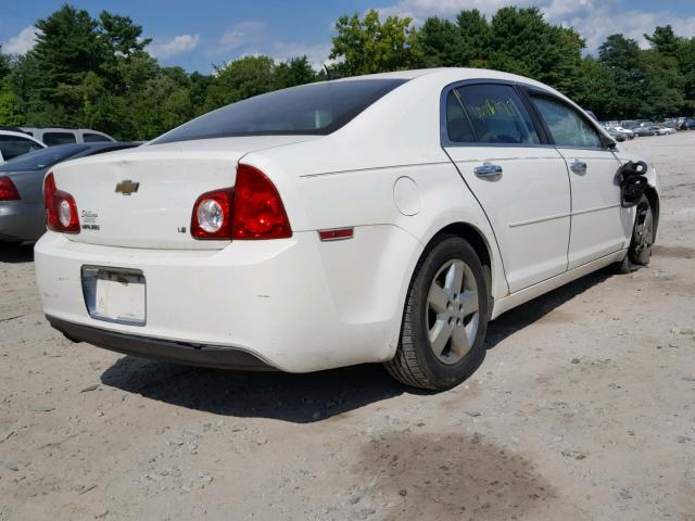1G1ZG57B084272746 - 2008 CHEVROLET MALIBU LS WHITE photo 4