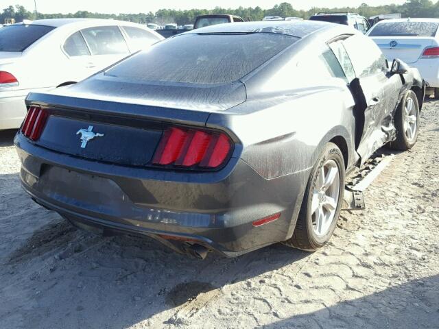 1FA6P8AM8H5323075 - 2017 FORD MUSTANG CHARCOAL photo 4