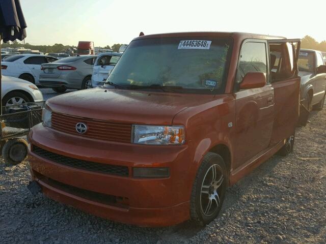 JTLKT324440162399 - 2004 TOYOTA SCION XB Naranja foto 2