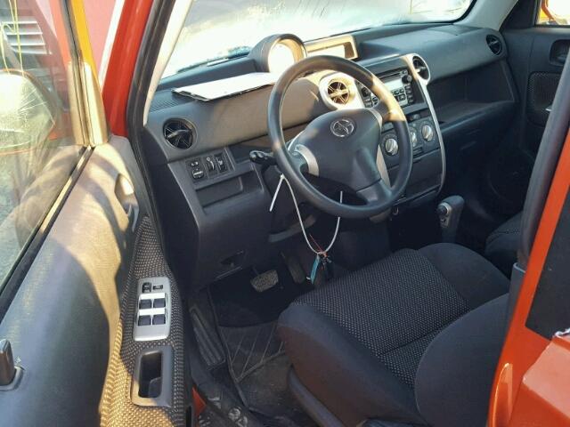 JTLKT324440162399 - 2004 TOYOTA SCION XB Naranja foto 9