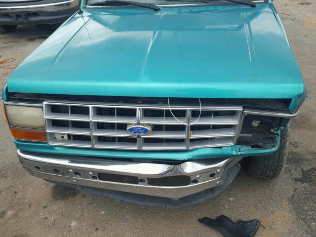 1FTCR10A2NTA76830 - 1992 FORD RANGER GREEN photo 9