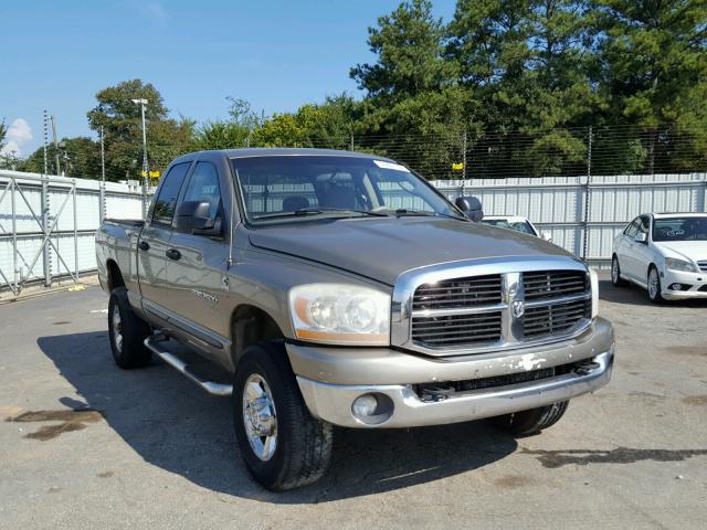 1D7KS28C46J214463 - 2006 DODGE RAM 2500 S Մոխրագույն լուսանկար 1