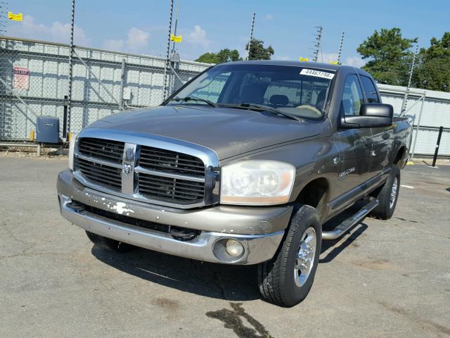 1D7KS28C46J214463 - 2006 DODGE RAM 2500 S Մոխրագույն լուսանկար 2