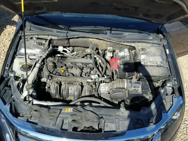 3FAHP0HA2BR192431 - 2011 FORD FUSION SE GRAY photo 7