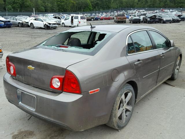 1G1ZC5E17BF366107 - 2011 CHEVROLET MALIBU 1LT 棕色 照片 4