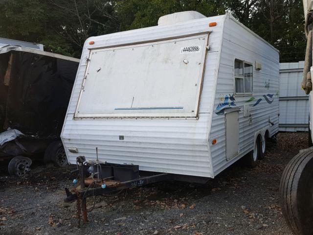 4YDT1972013021246 - 2001 CABA TRAILER WHITE photo 2