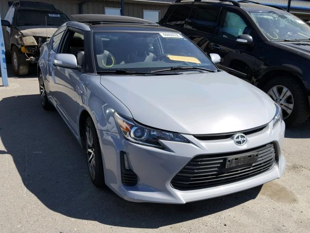 JTKJF5C79E3079790 - 2014 TOYOTA SCION TC 灰色 照片 1