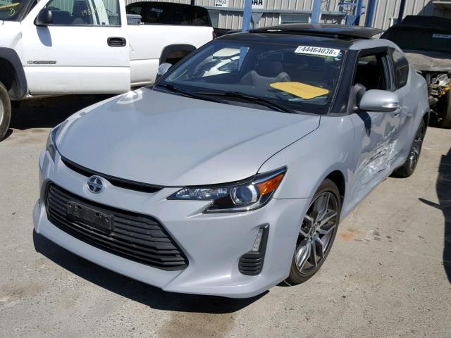 JTKJF5C79E3079790 - 2014 TOYOTA SCION TC 灰色 照片 2