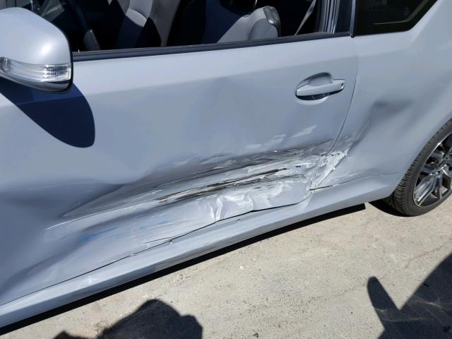 JTKJF5C79E3079790 - 2014 TOYOTA SCION TC 灰色 照片 9