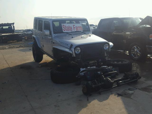 1C4HJWFG8CL220660 - 2012 JEEP WRANGLER U SILVER photo 1