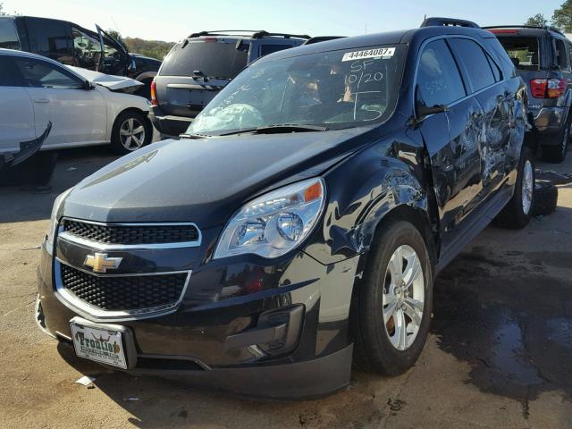 2GNALBEKXF6385916 - 2015 CHEVROLET EQUINOX LT BLACK photo 2