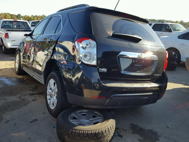 2GNALBEKXF6385916 - 2015 CHEVROLET EQUINOX LT BLACK photo 3