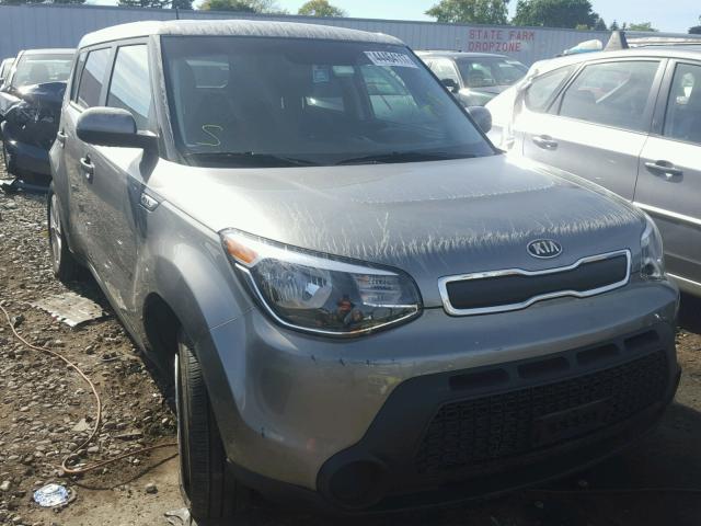 KNDJN2A21G7408610 - 2016 KIA SOUL GRAY photo 1