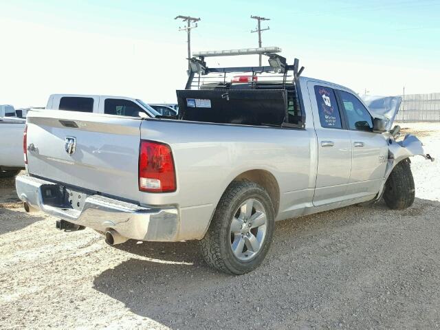 1C6RR6GT1ES287223 - 2014 RAM 1500 SLT GRAY photo 4