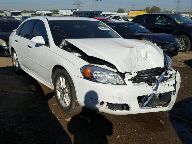 2G1WC5E34E1160372 - 2014 CHEVROLET IMPALA LIM WHITE photo 1