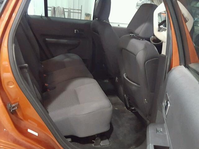 2FMDK36C88BA72570 - 2008 FORD EDGE SE ORANGE photo 6