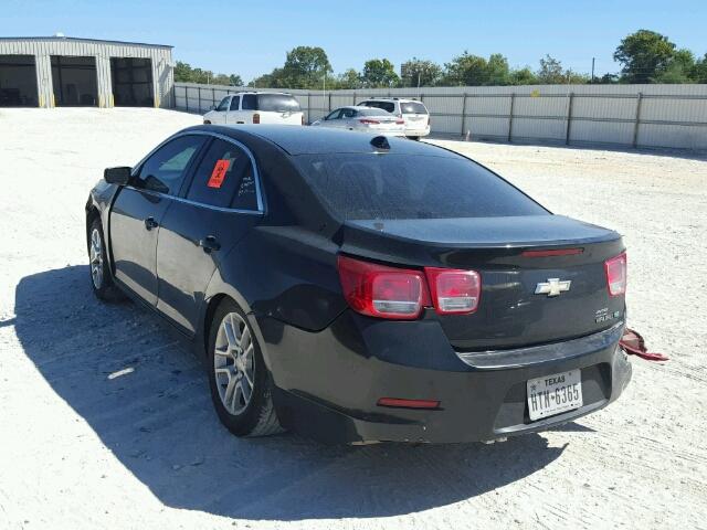 1G11D5RR5DF113185 - 2013 CHEVROLET MALIBU 1LT BLACK photo 3