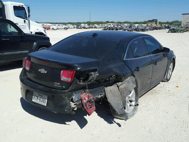 1G11D5RR5DF113185 - 2013 CHEVROLET MALIBU 1LT BLACK photo 4