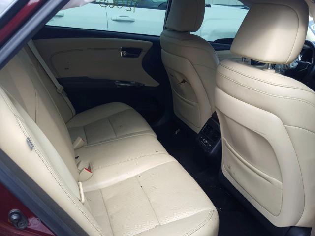 4T1BK1EB5DU042113 - 2013 TOYOTA AVALON BAS MAROON photo 6