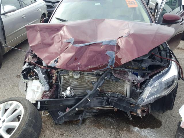 4T1BK1EB5DU042113 - 2013 TOYOTA AVALON BAS MAROON photo 7