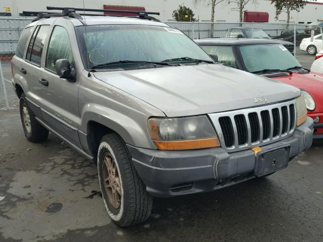 1J4GW48S02C108933 - 2002 JEEP GRAND CHER SILVER photo 1