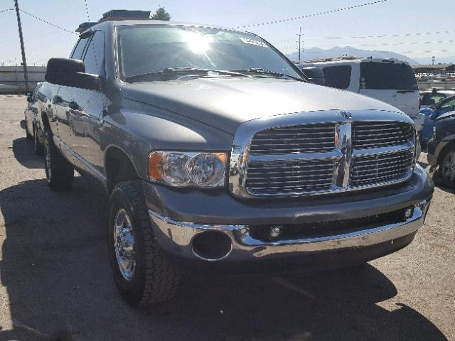 3D7KS28C35G807456 - 2005 DODGE RAM 2500 S GRAY photo 1