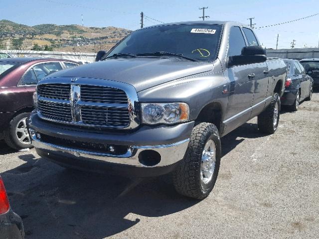 3D7KS28C35G807456 - 2005 DODGE RAM 2500 S GRAY photo 2