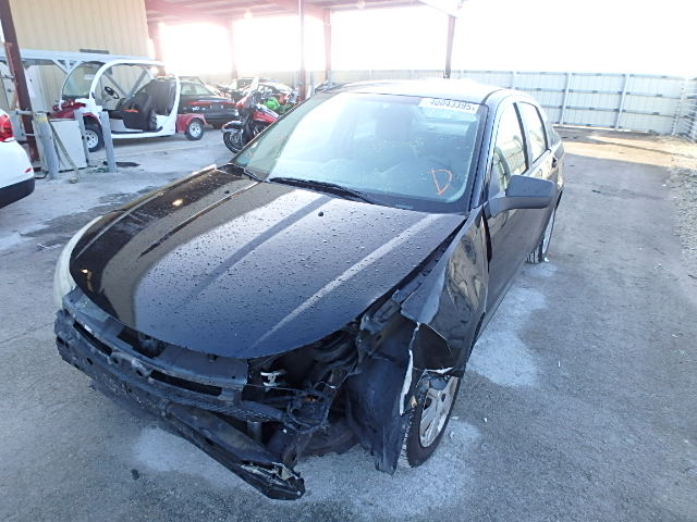 1FAHP34N38W231396 - 2008 FORD FOCUS S/SE BLACK photo 2