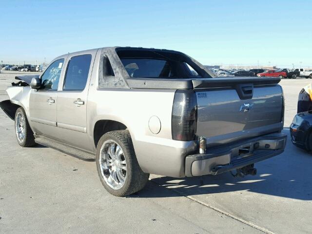 3GNEC120X7G181430 - 2007 CHEVROLET AVALANCHE GRAY photo 3