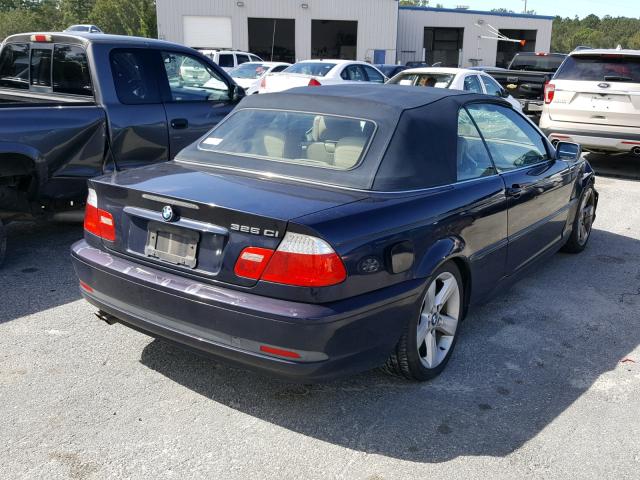 WBABW33465PL35072 - 2005 BMW 325 CI BLUE photo 4