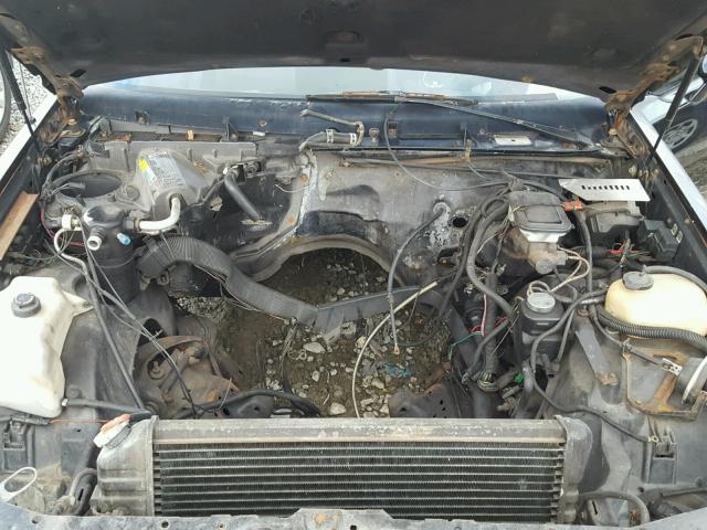 1G4GJ1170HP445737 - 1987 BUICK REGAL Negro foto 7