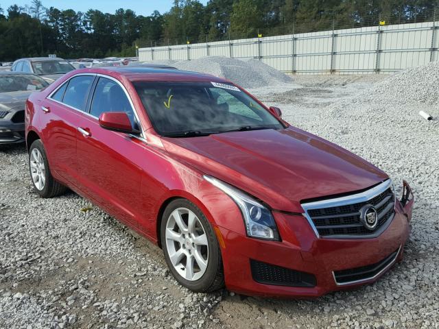 1G6AA5RA0D0141301 - 2013 CADILLAC ATS BURGUNDY photo 1