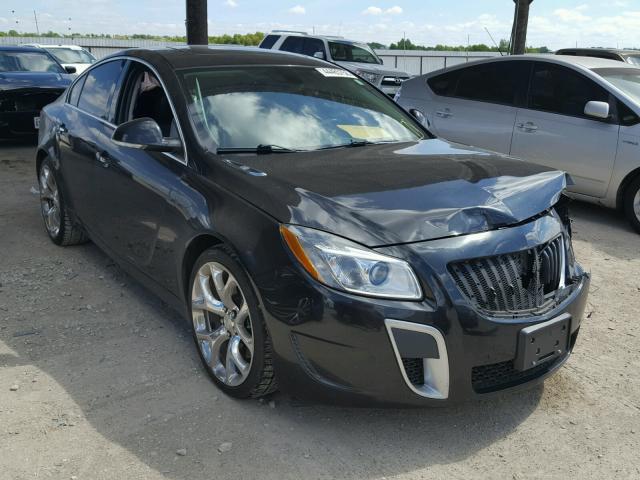 2G4GV5GV5C9173713 - 2012 BUICK REGAL GS Noir photo 1