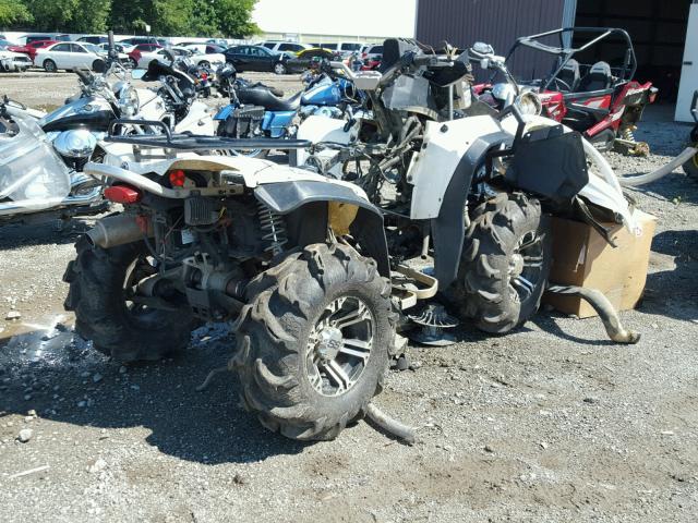 3JBHGDN1XBJ000129 - 2011 CAN-AM RENEGADE 8 WHITE photo 4