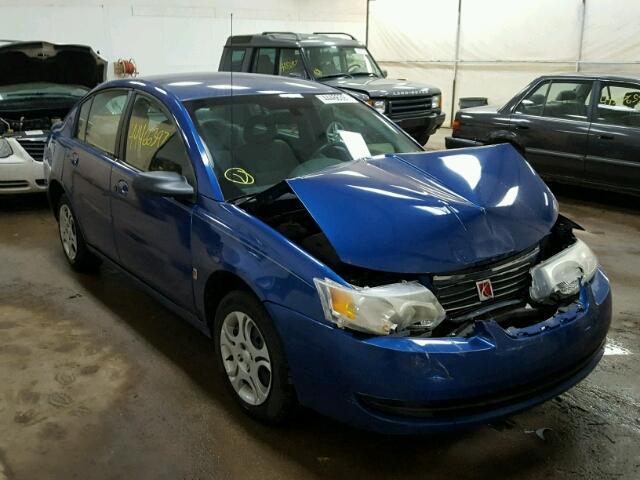1G8AJ52F65Z112640 - 2005 SATURN ION LEVEL BLUE photo 1