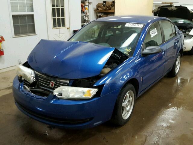 1G8AJ52F65Z112640 - 2005 SATURN ION LEVEL BLUE photo 2