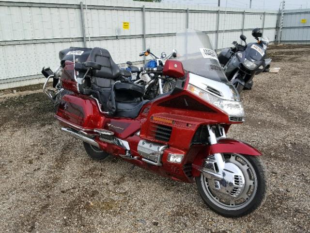 1HFSC2231XA104218 - 1999 HONDA GL1500 SE1 RED photo 1