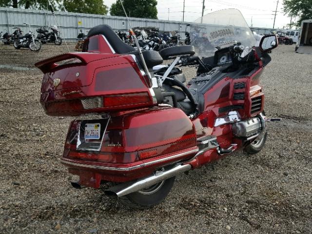 1HFSC2231XA104218 - 1999 HONDA GL1500 SE1 RED photo 4