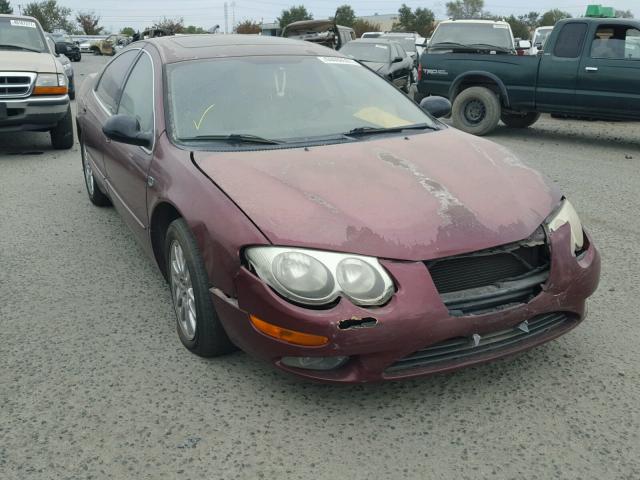 2C3AE66G92H114790 - 2002 CHRYSLER 300M BURGUNDY photo 1