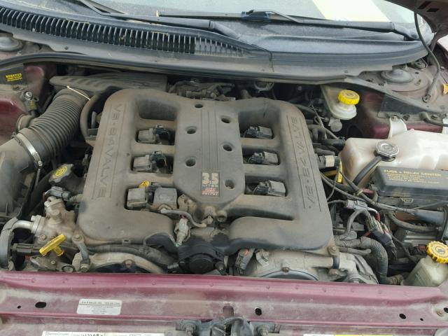 2C3AE66G92H114790 - 2002 CHRYSLER 300M BURGUNDY photo 7