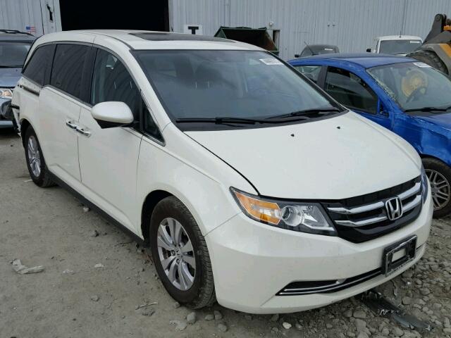 5FNRL5H65GB052028 - 2016 HONDA ODYSSEY WHITE photo 1